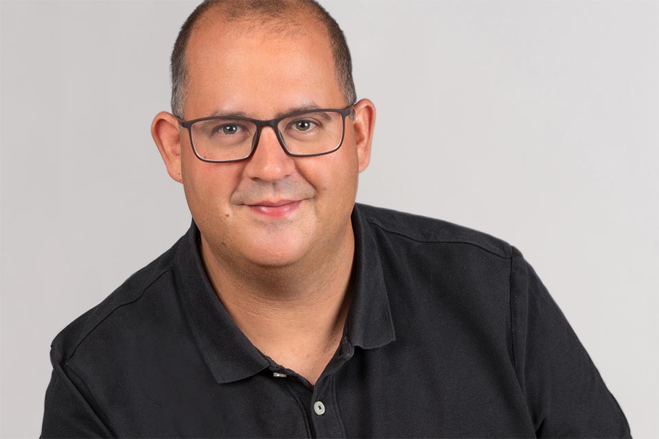Porträt&nbsp;Marcel Hottinger,&nbsp;Fach- und Projektleiter Tiefbau und Infrastruktur