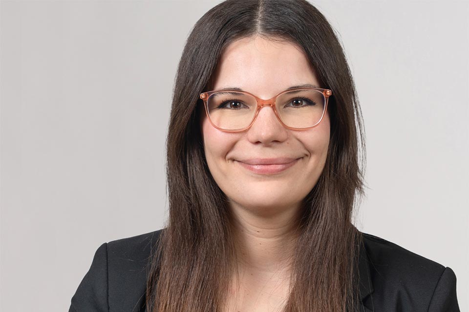 Porträt&nbsp;Michelle Stirnimann,&nbsp;Leiterin Bau & Technik