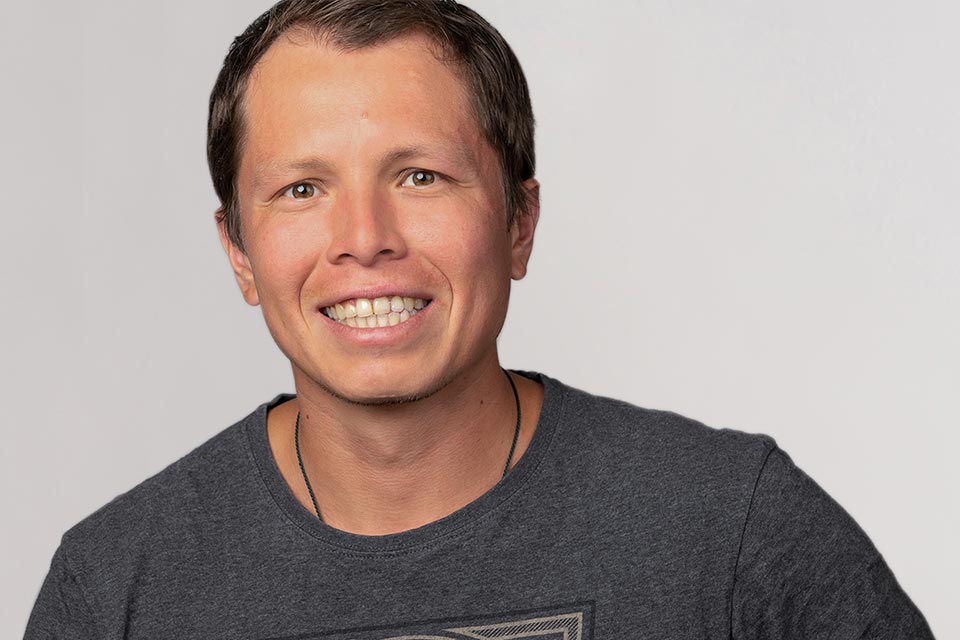 Porträt&nbsp;Pablo Rios Benjumea,&nbsp;Forstwart